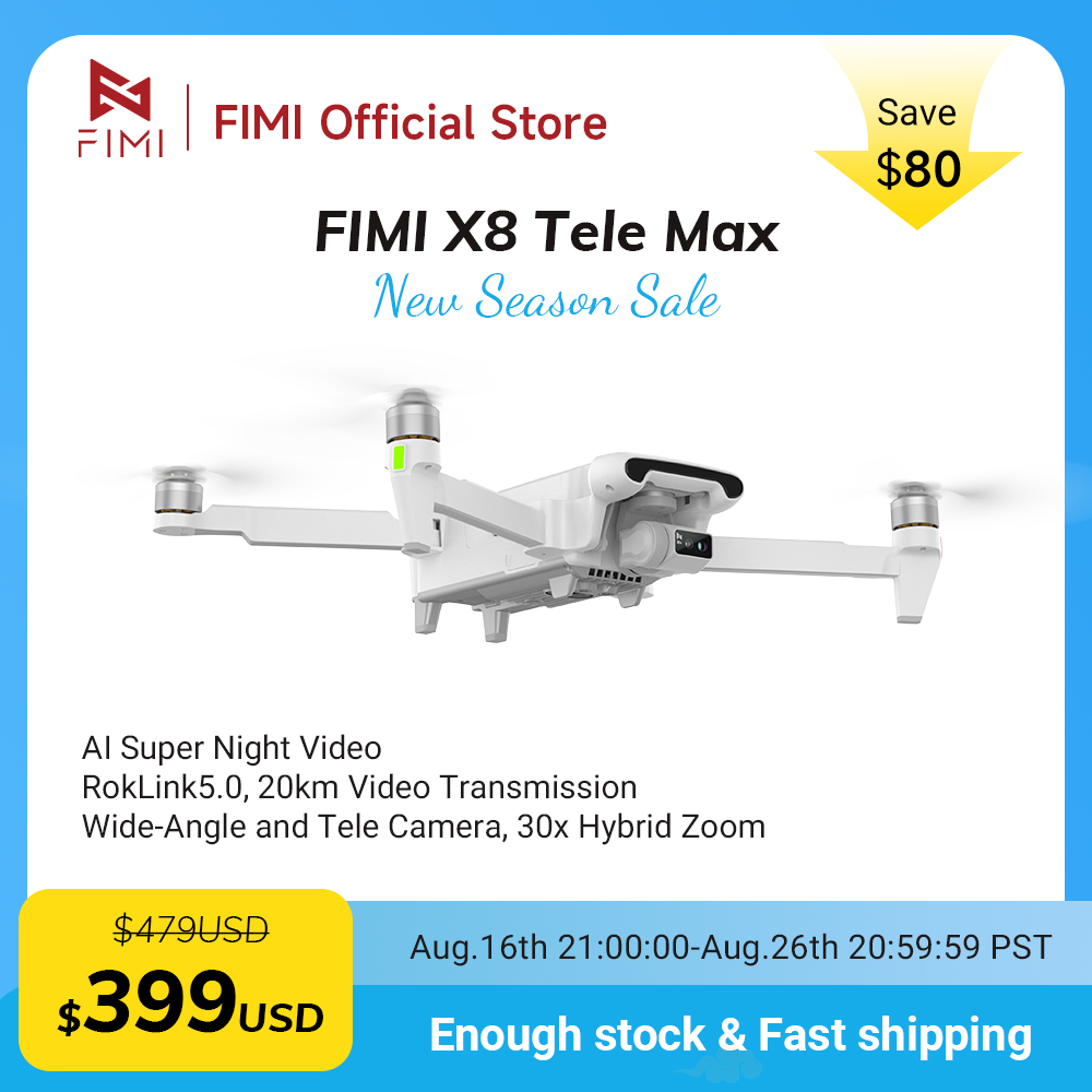 Drone Thermal Imaging - طائرة بدون طيار FIMI X8 Tele