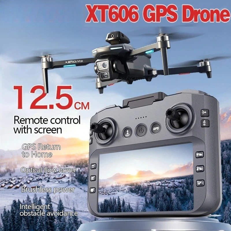 Drone Photogrammetry - طائرة بدون طيار XT606 MAX GPS