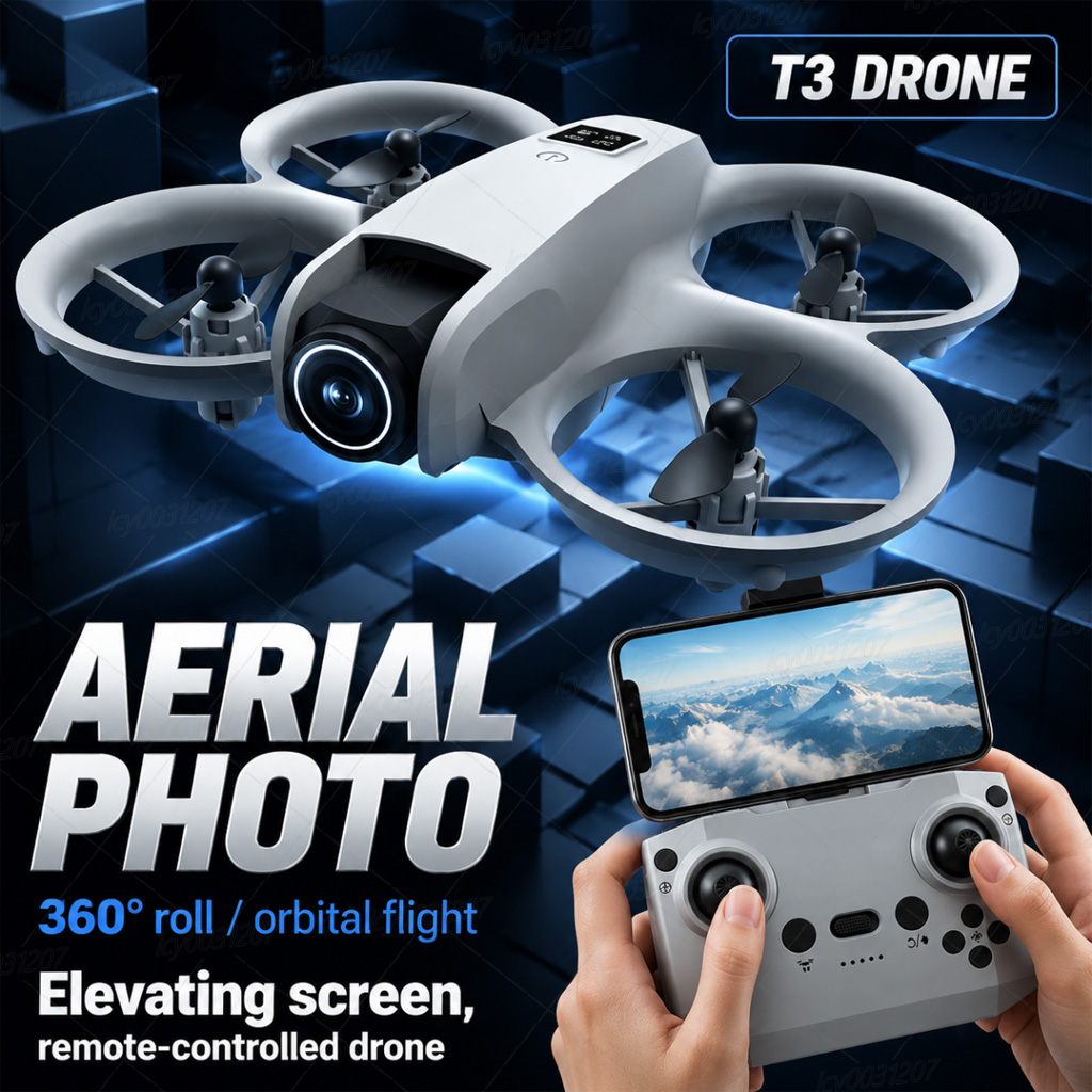 Drone Video Production - طائرة بدون طيار T3 Mini 8K