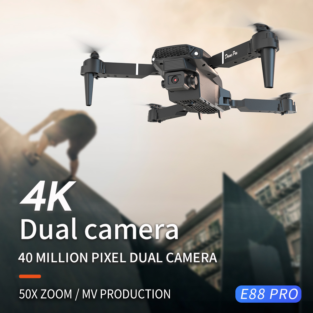 طائرة بدون طيار E88 احترافية ج - مراجعة Drone Photogrammetry وسعره