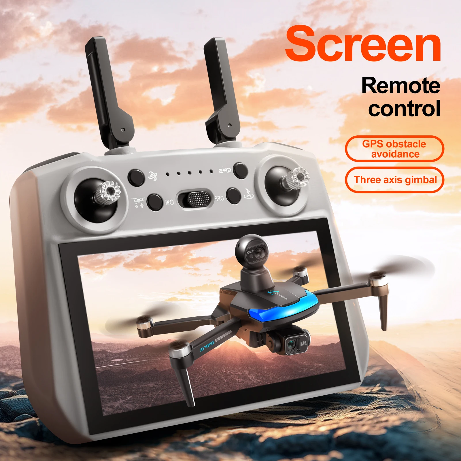 طائرة بدون طيار احترافية S185  - مراجعة Drone Photogrammetry وسعره