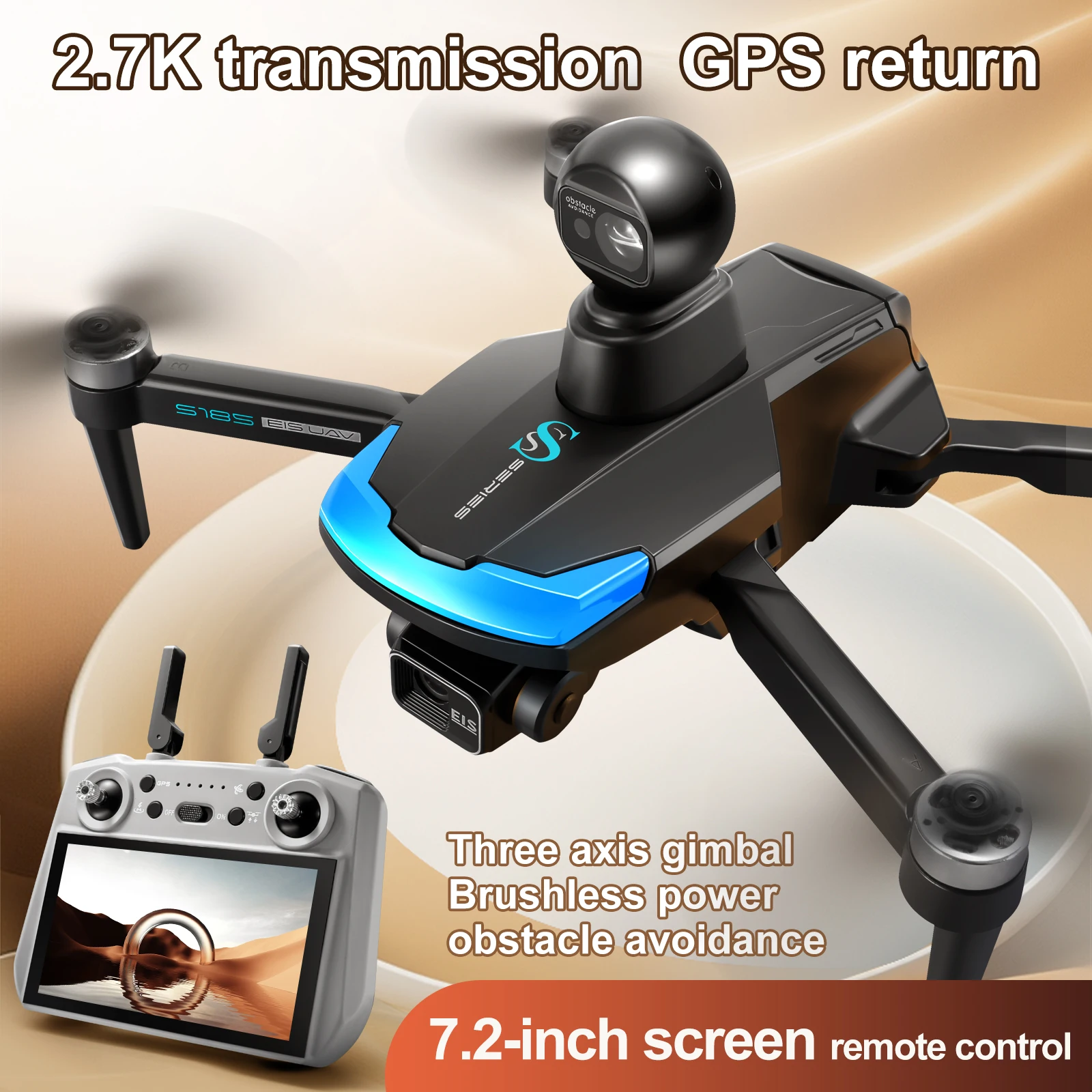 طائرة بدون طيار احترافية S185  - مراجعة Drone Photogrammetry وسعره